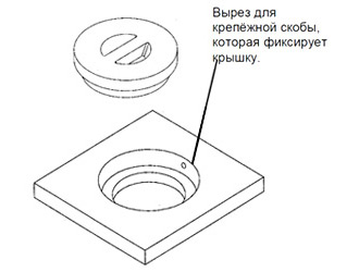 Артикул 153 - Крышка ревизионного отверстия